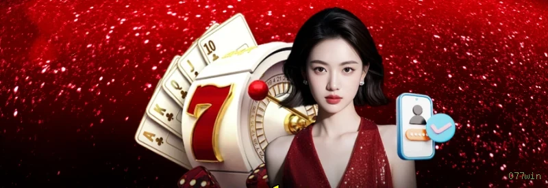 Cassino ao vivo da 077win com dealers reais